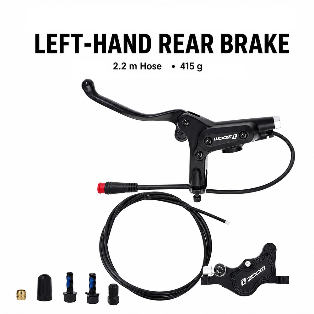 Conjunto de Freio a Disco Hidr - Zoom Hydraulic Brake 4 Piston E-Scooter avaliação e preço