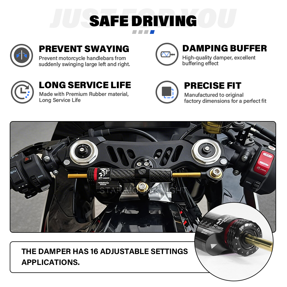 Suporte de amortecedor de dire - Steering Damper Stabilizer Kit Cnc avaliação e preço