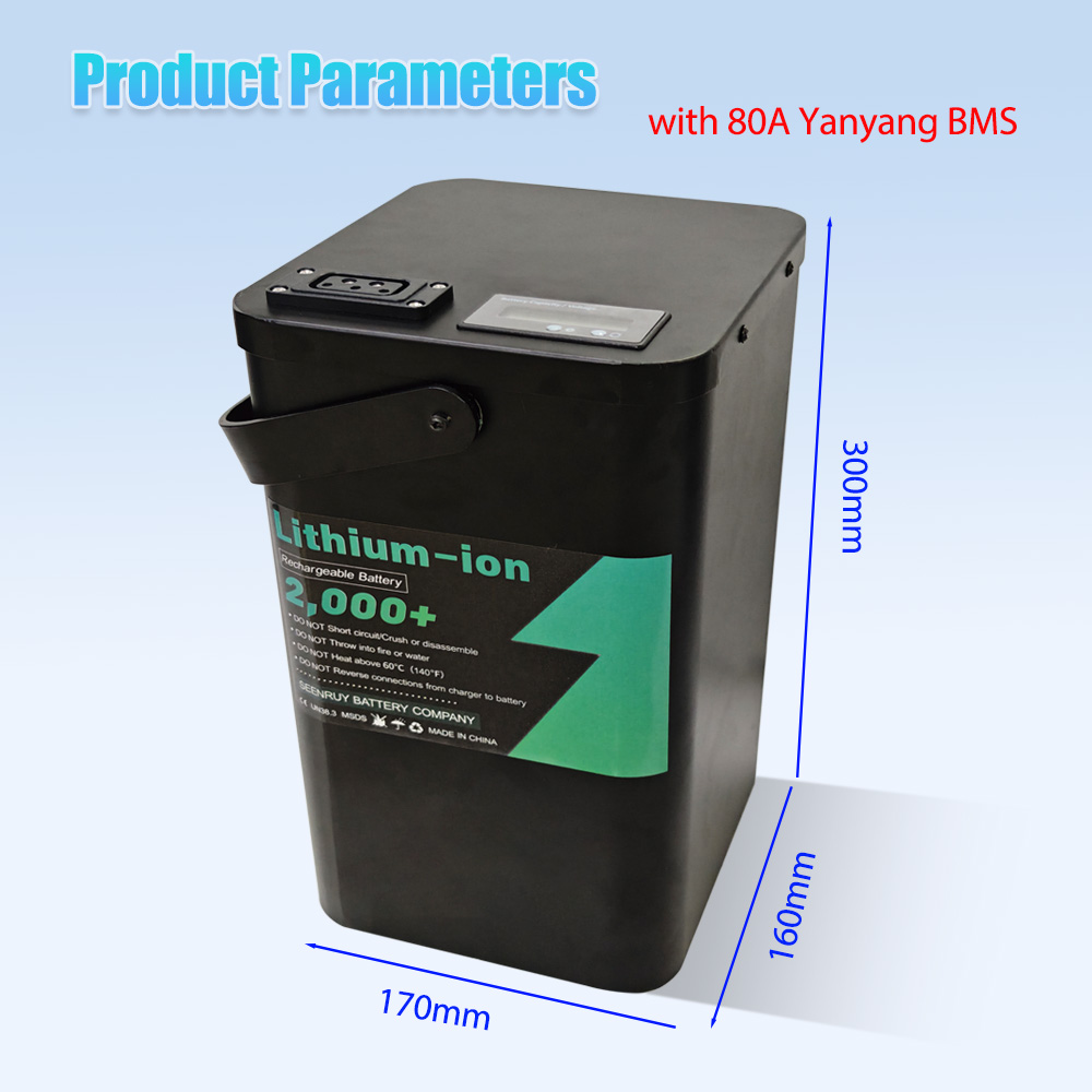 Pacote de bateria de íon de lí - 72V 30Ah Lifepo4 Battery Pack avaliação e preço